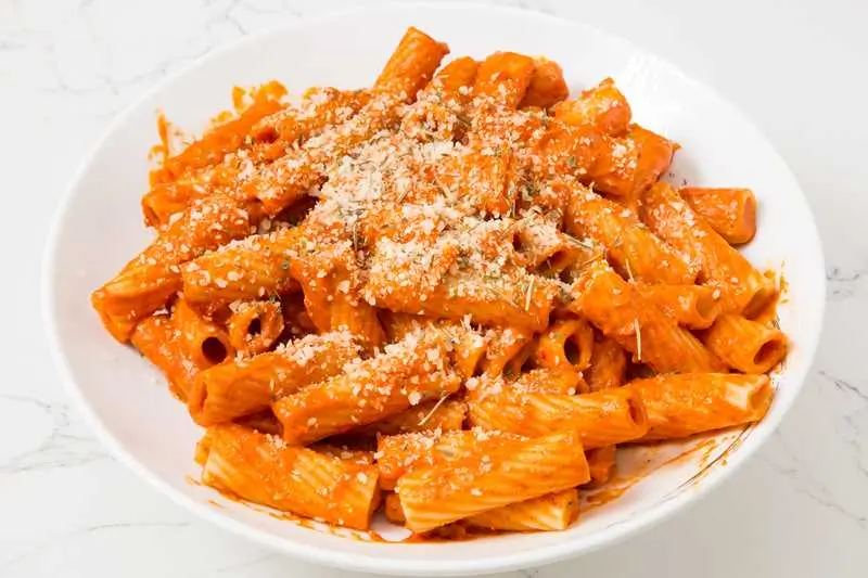 Penne alla Vodka at Pronto Pasta & More Italian Restaurant in New York